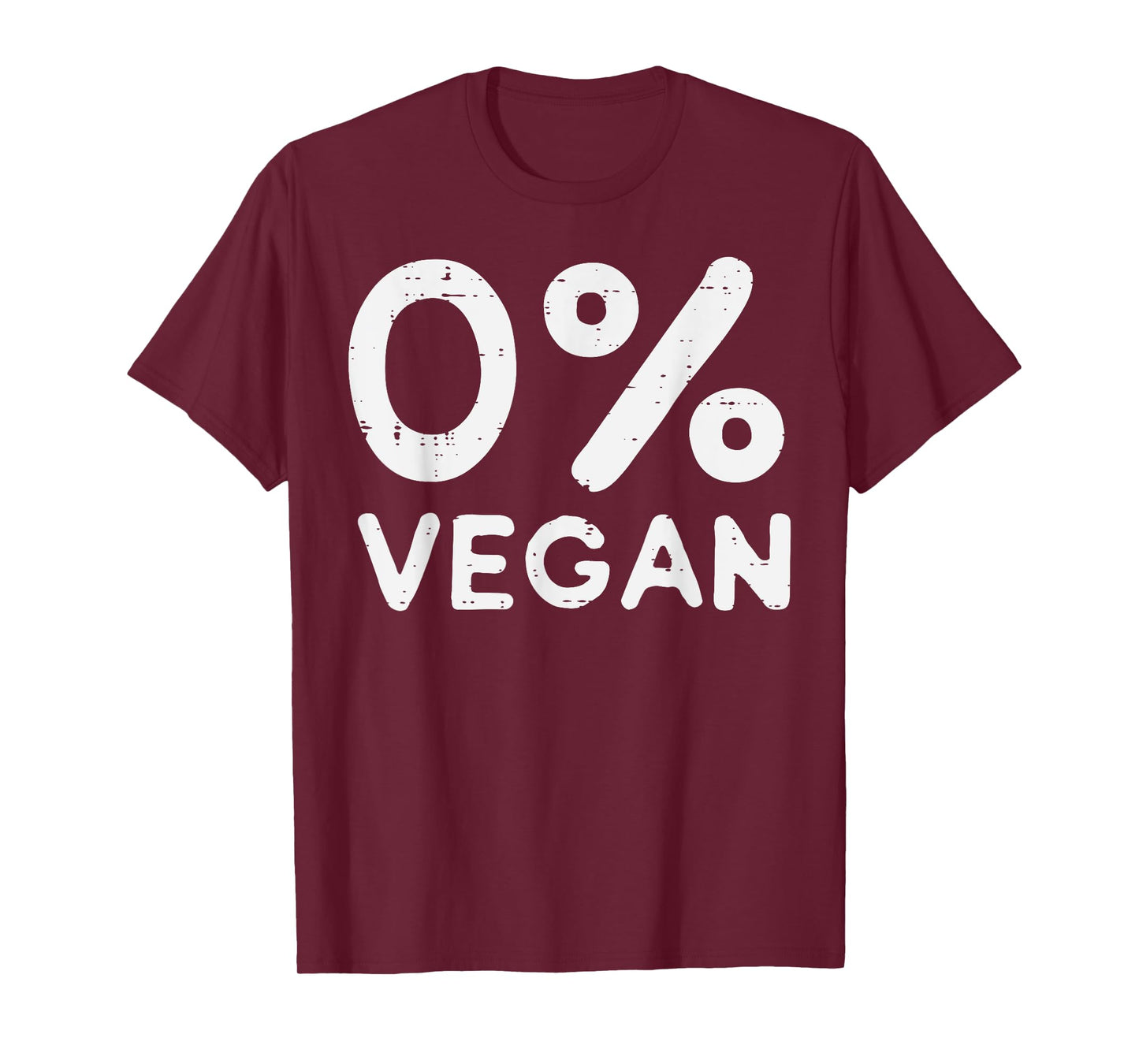 0 Percent Vegan Bbq Barbecue Carnivore Meat Eater Men Women T-Shirt