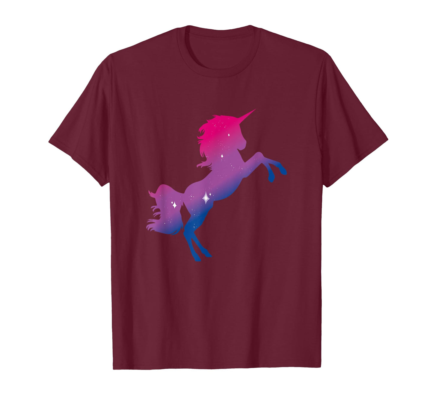Pride Month Queer Bi Bisexuality Flag Unicorn LGBT Bisexual T-Shirt