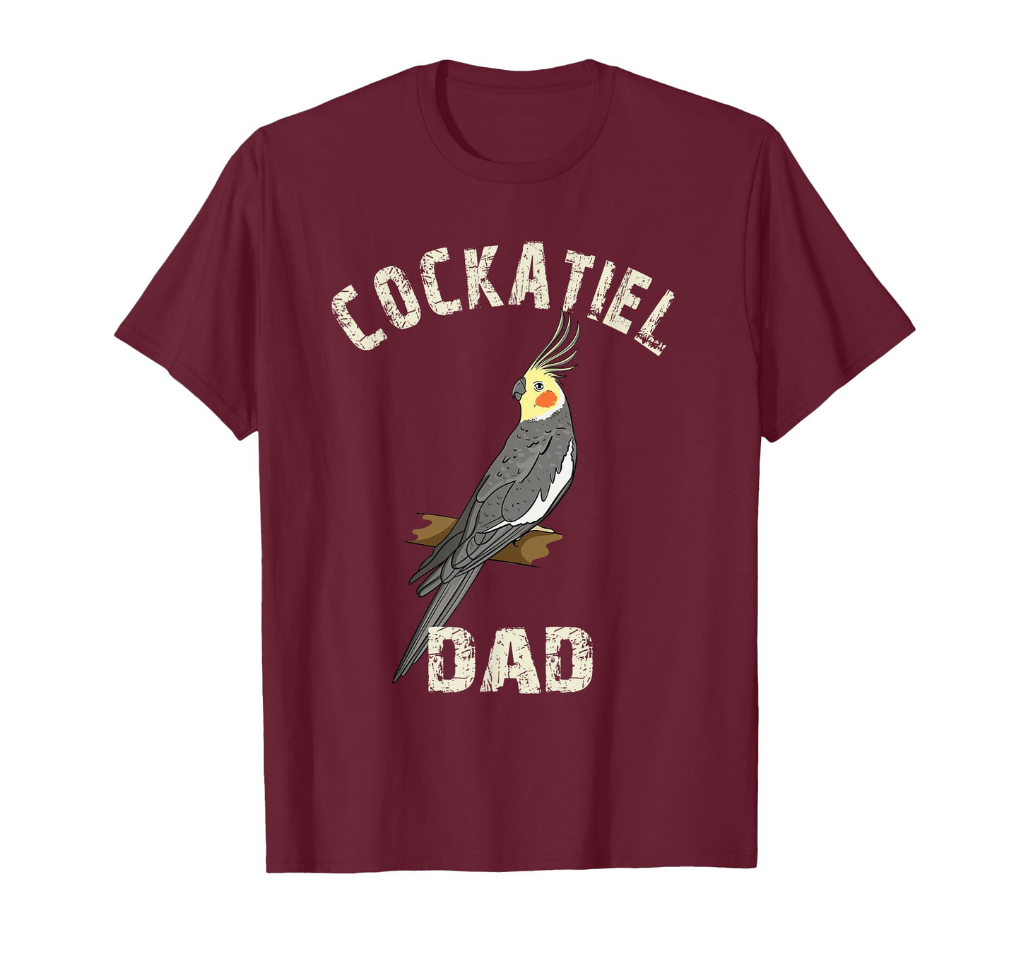 Cockatiel Dad Gift Cockatiel Parrot Bird Owner Gifts T-Shirt