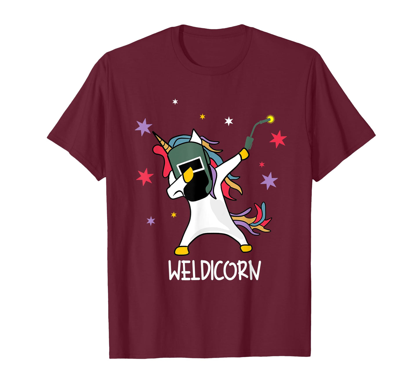 Weldicorn Welding Unicorn Dubbing | Funny Welder T-Shirt