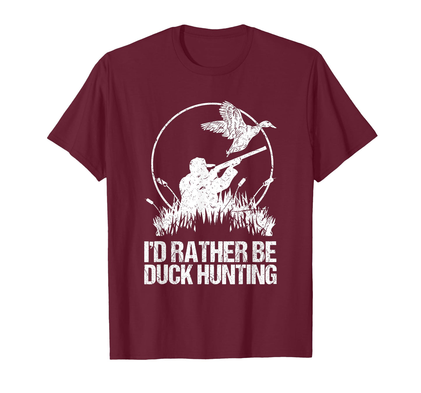 Id Rather Be Duck Hunting Funny Goose Hunter Gift T-Shirt