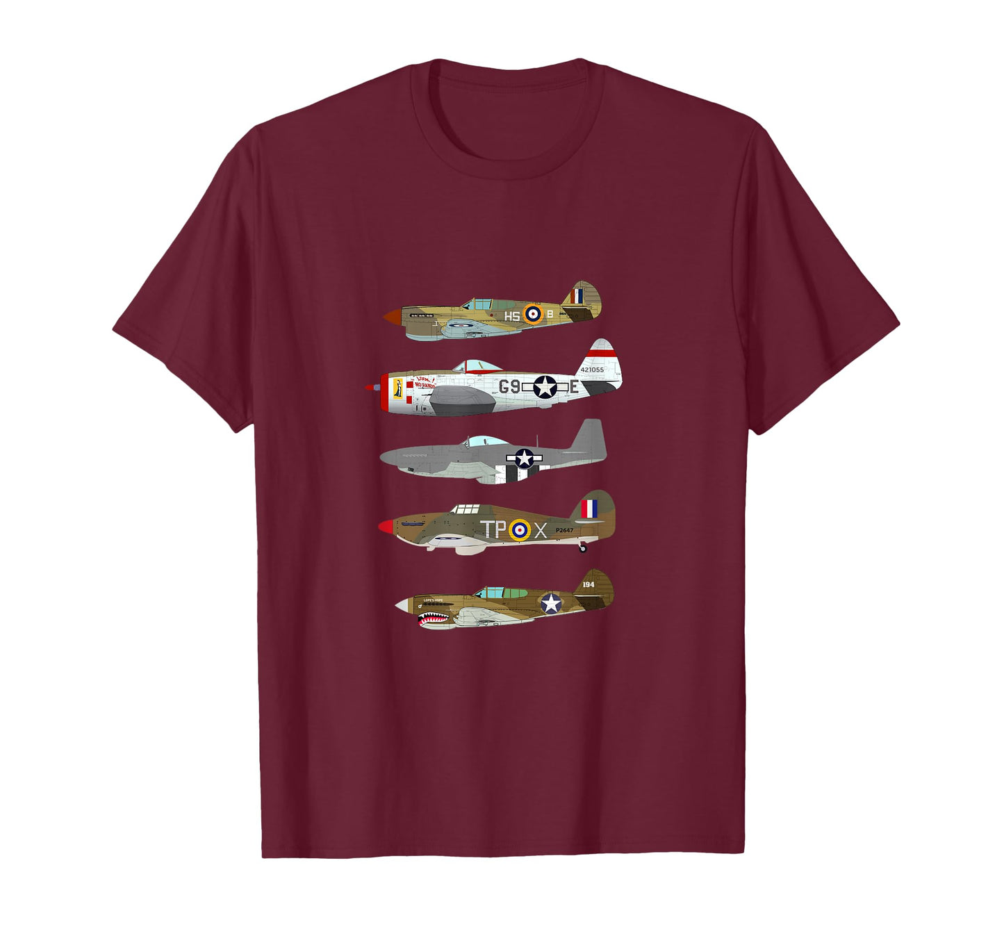 Warbirds of WW2 T-Shirt