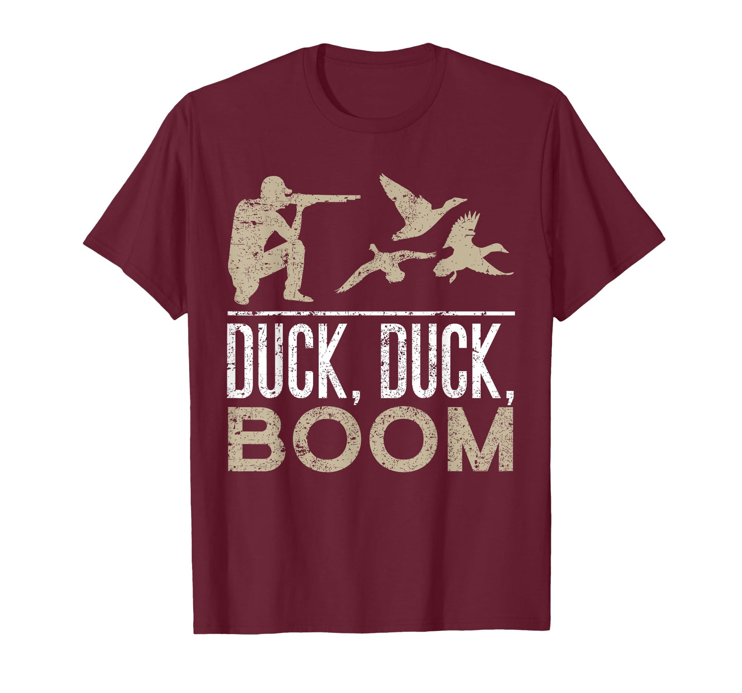 Duck Duck Boom Funny Duck Hunting T-Shirt