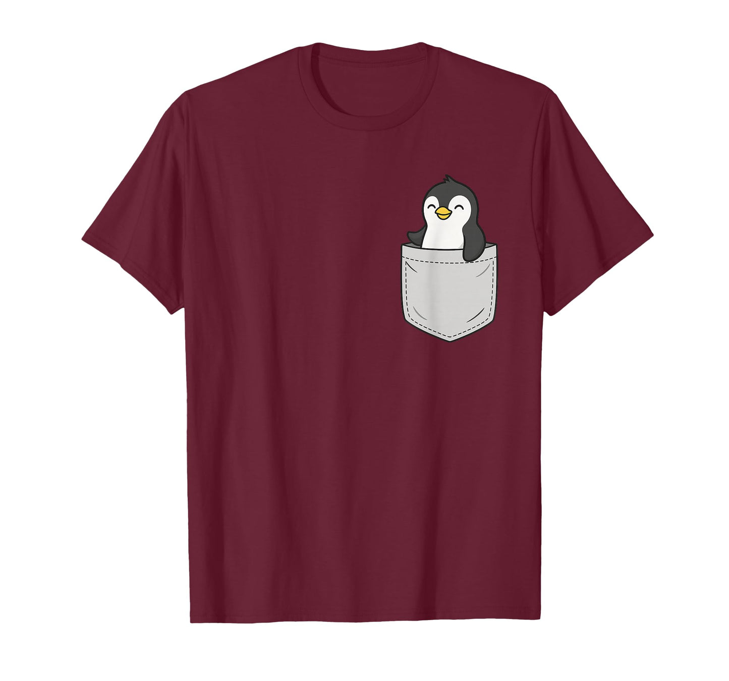 Penguin In Pocket T-Shirt
