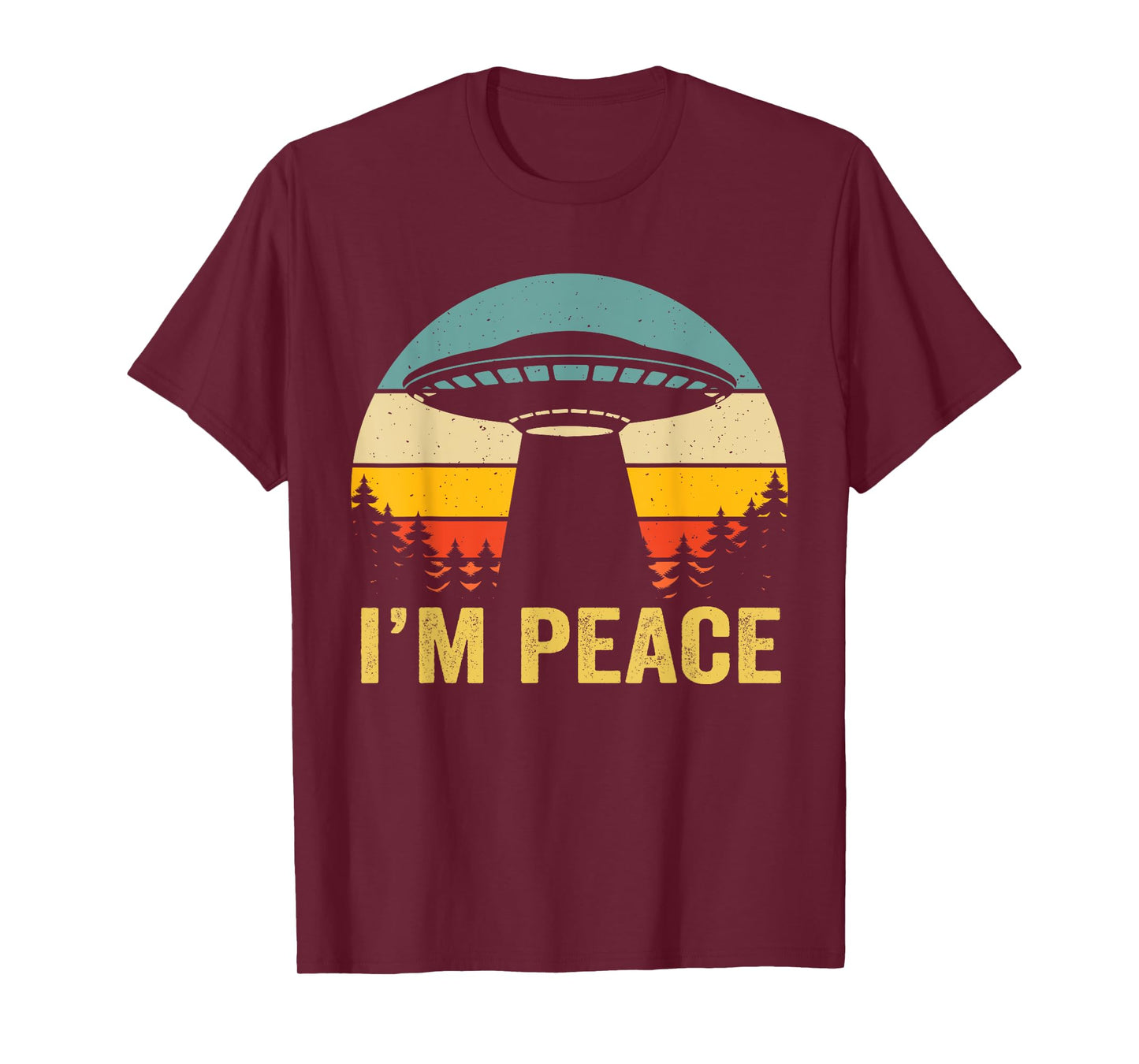 I Come In Peace im Peace Matching Couples Alien T-Shirt