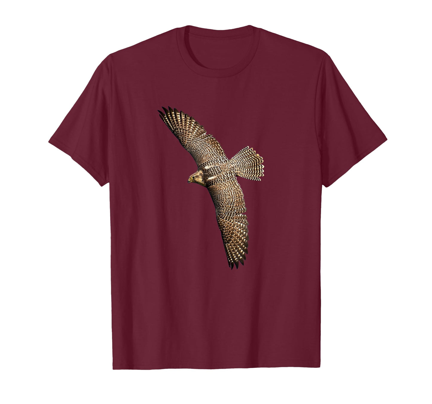 Beautiful Falcon Raptor Flight Bird of Prey Birder T-Shirt