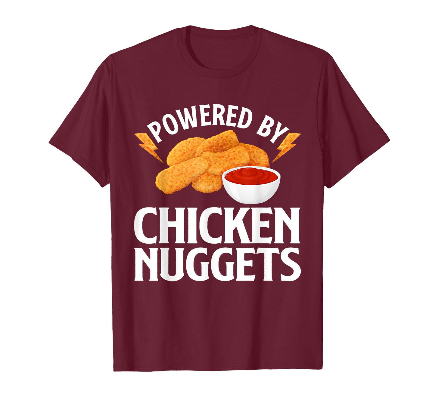 Funny Chicken Nugget Design For Men Women Kids Nuggets Lover T-Shirt