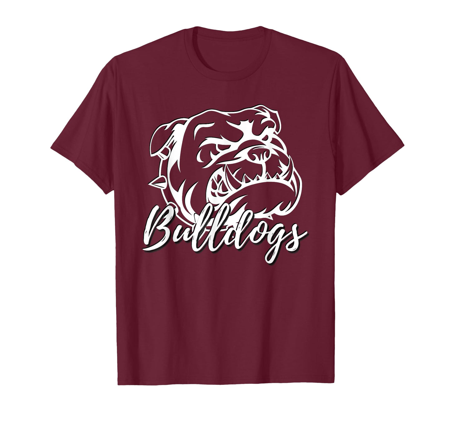 Bulldogs School Sports Fan Team Spirit T-Shirt