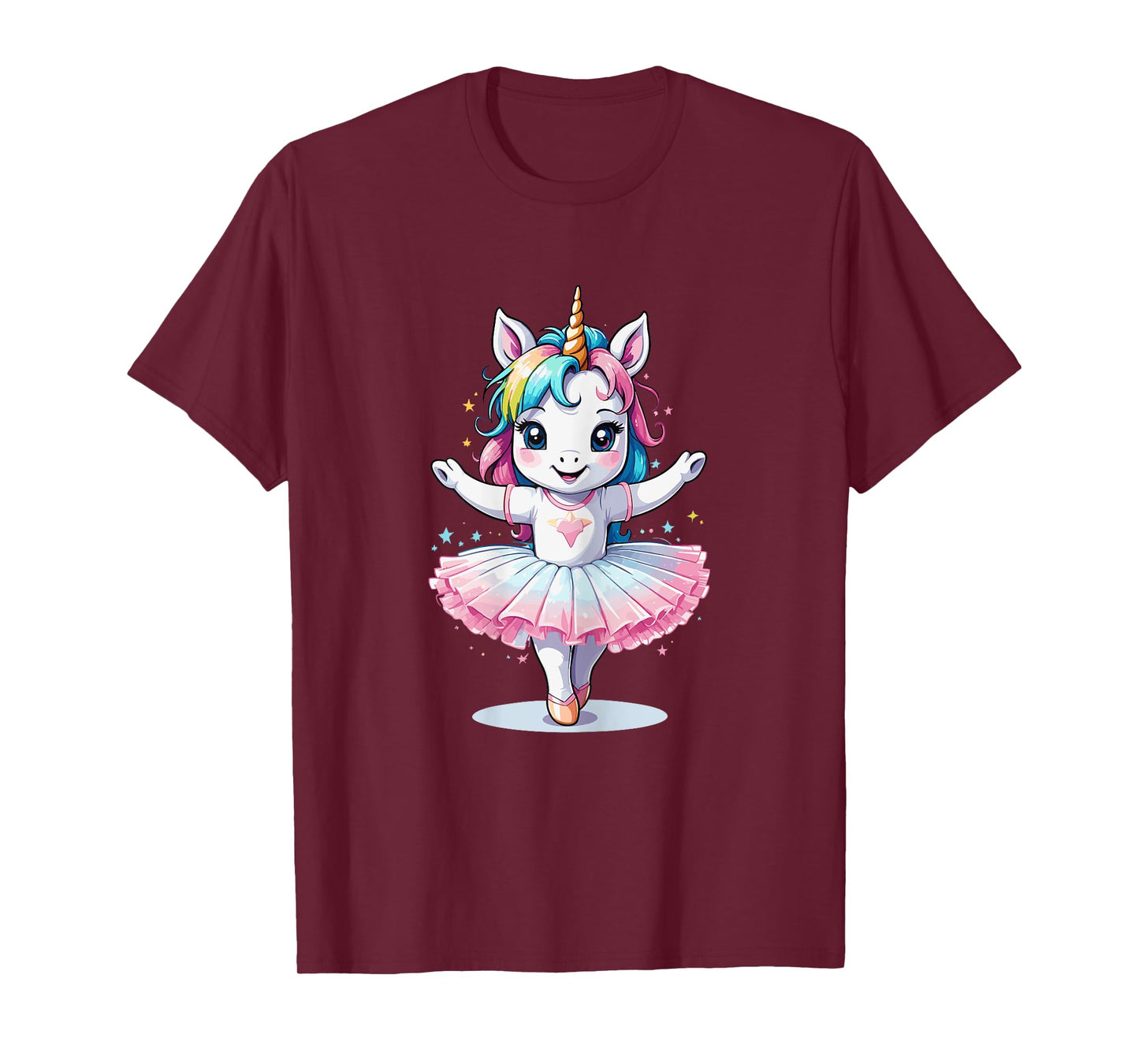 Cute Unique & Modern Unicorn Ballet & Ballerina T-Shirt