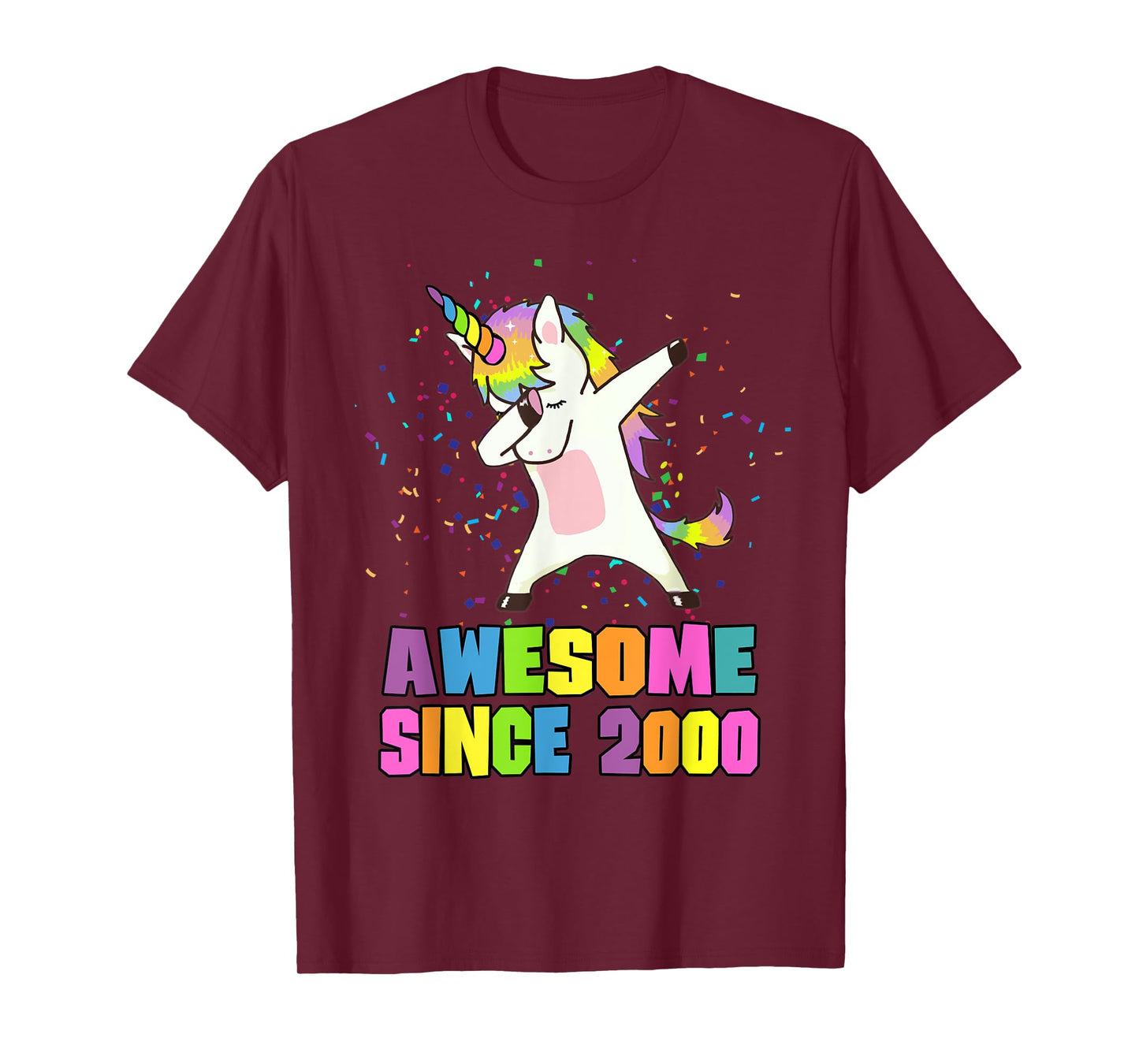Awesome Since 2000 Unicorn T-Shirt