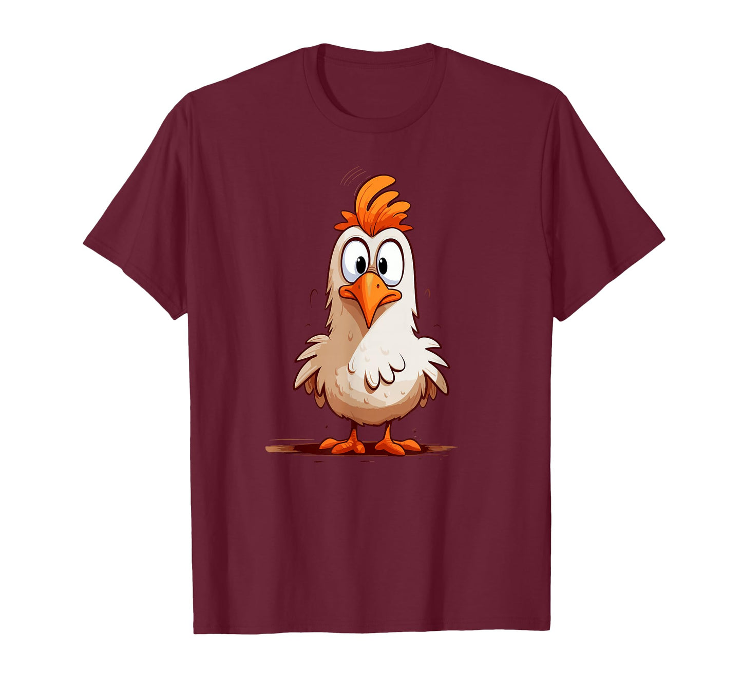 Funny Crazy Chicken for chicken lovers T-Shirt