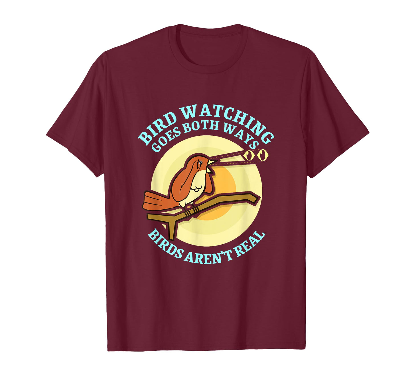Funny Bird Watching Goes Both Ways T-Shirt