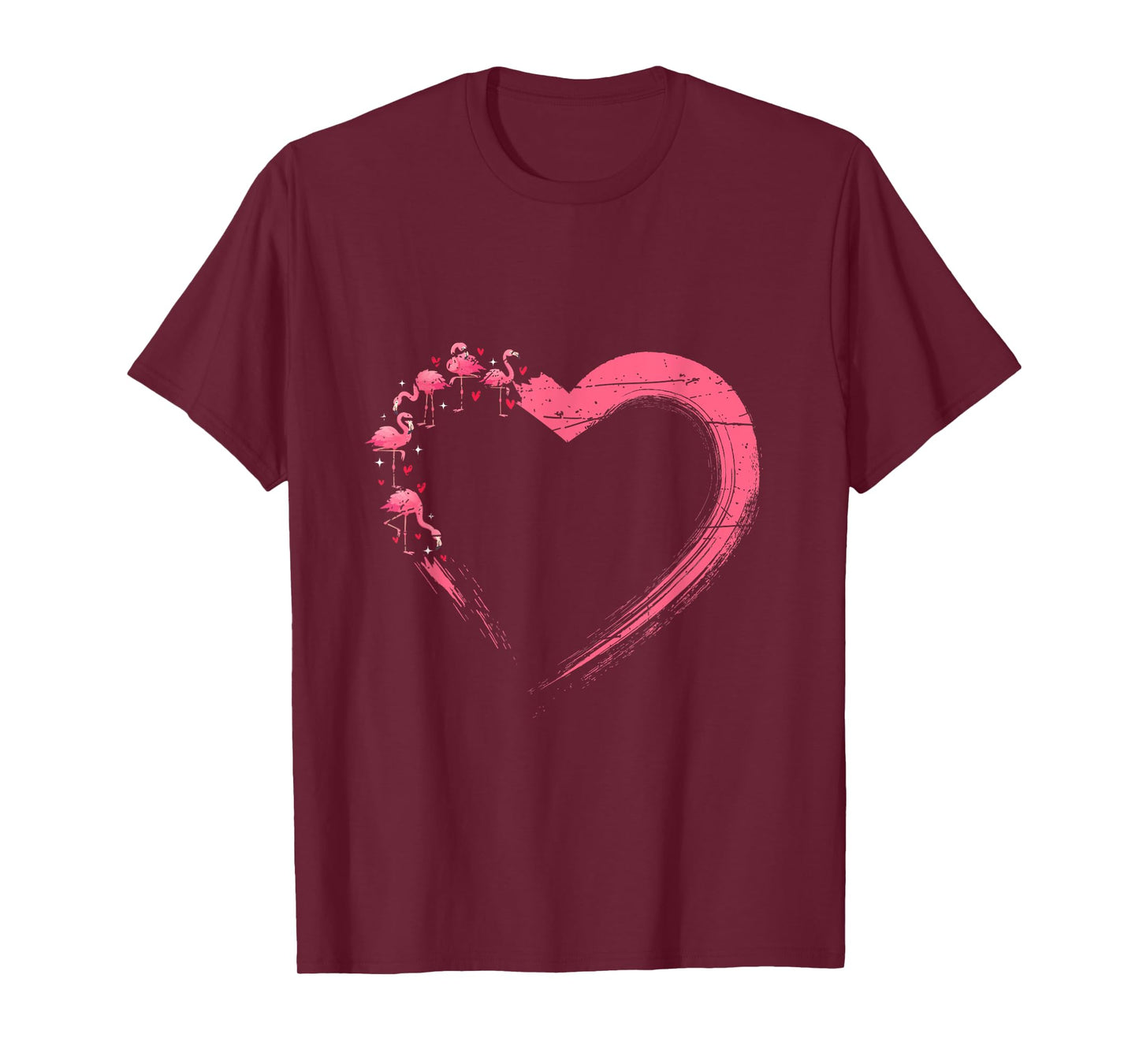 Heart Flamingo T-Shirt