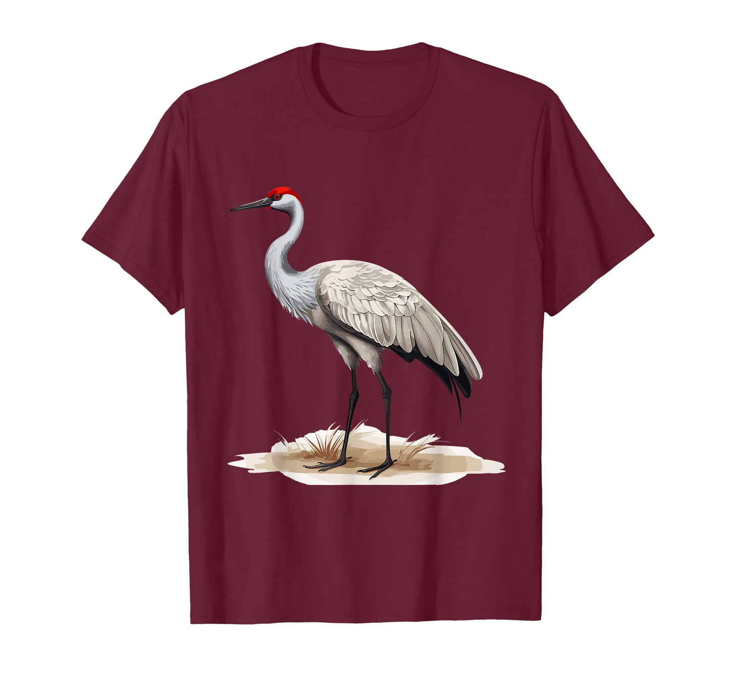 Sandhill Crane Birder Birding T-Shirt