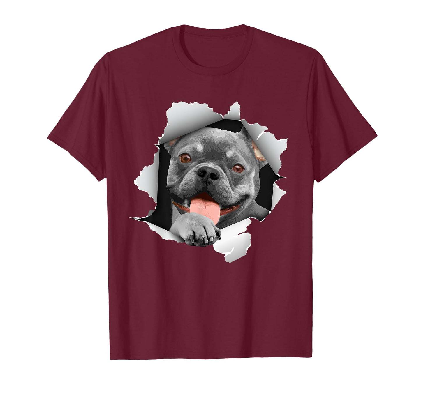 Cool French Bulldog Art For Men Women Frenchie Bulldog Lover T-Shirt