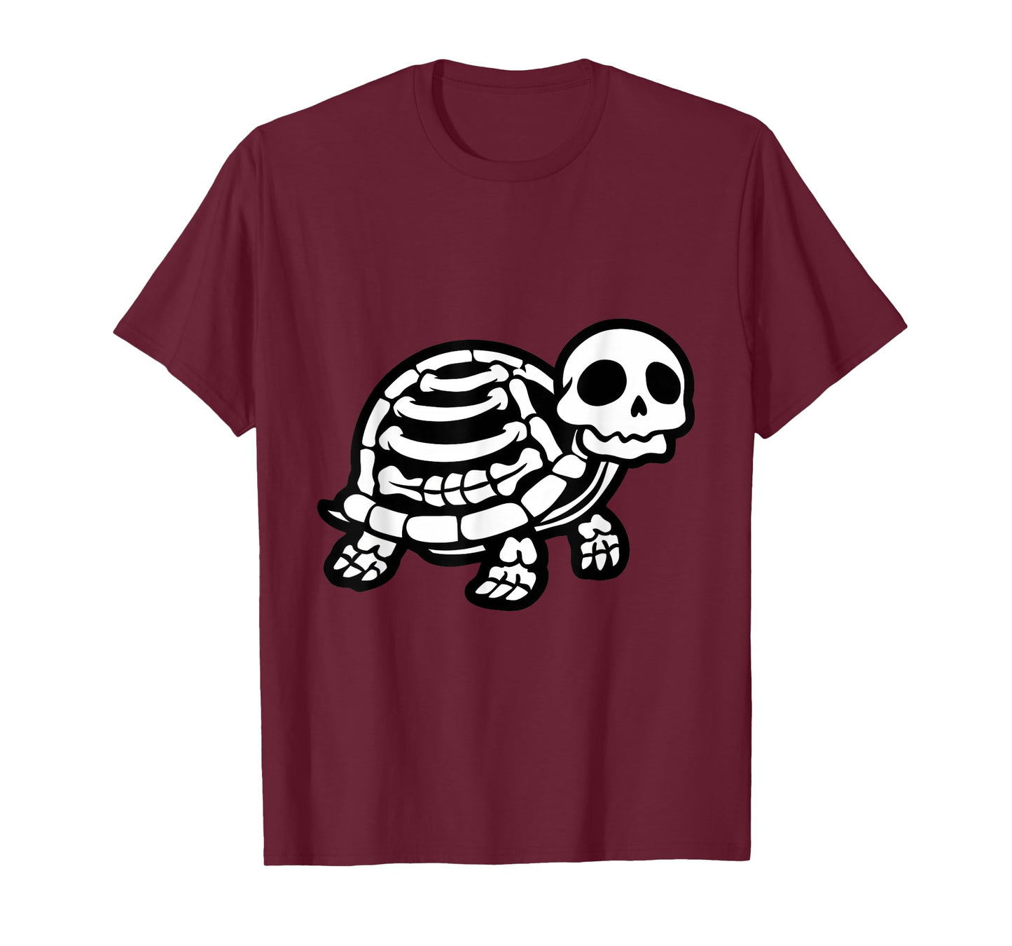 Cute Halloween Turtle Skeleton Tortoise Fossils Archeologist T-Shirt