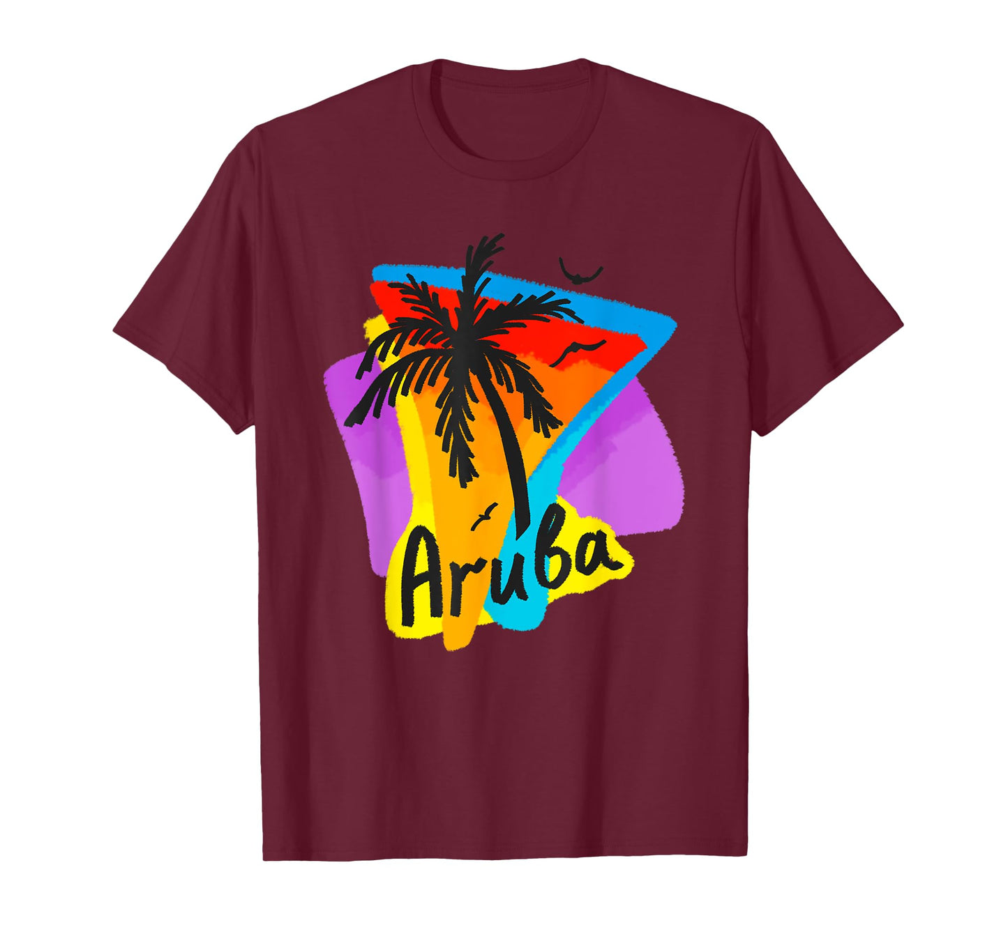 Aruba Palm Bird T-Shirt
