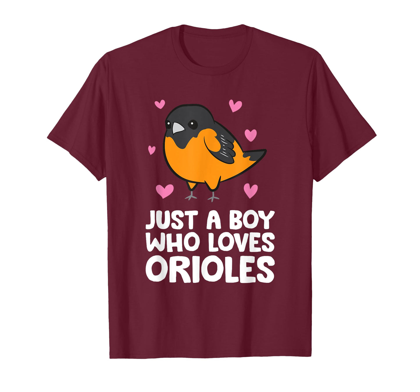 Just a Boy Who Loves Orioles T-Shirt