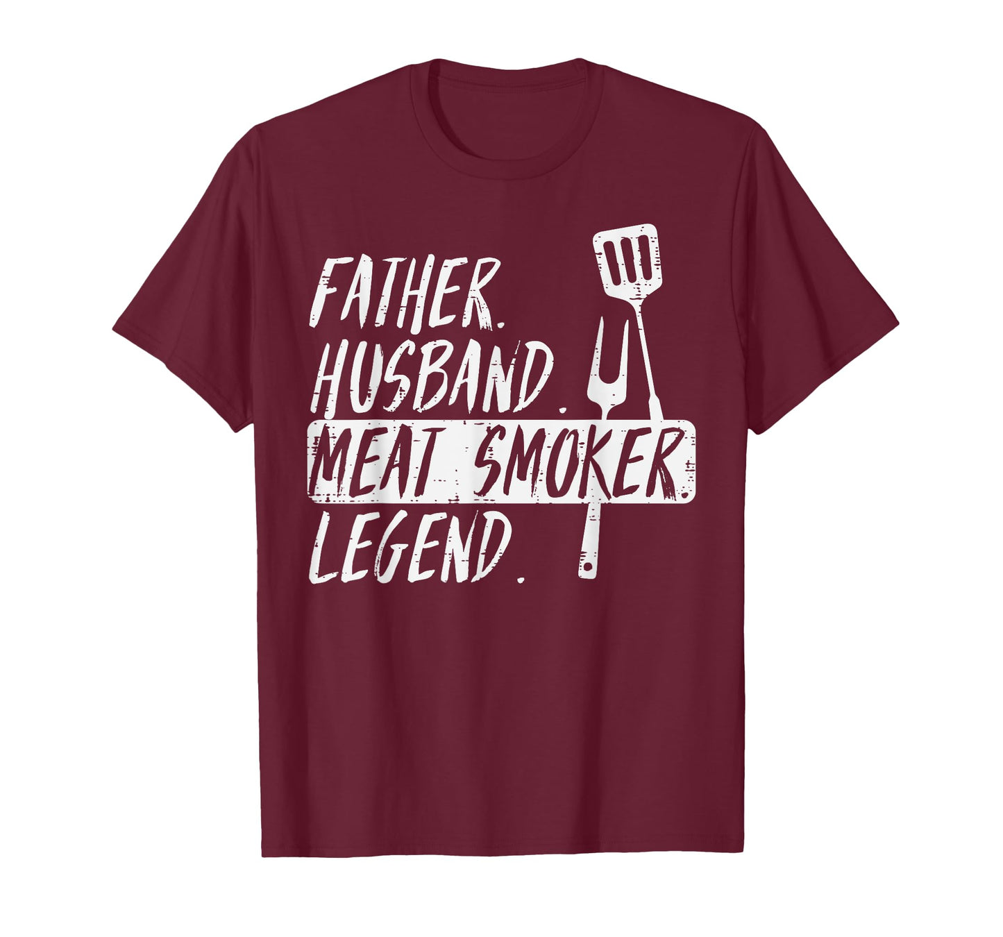Father Husband Meat Grill Legend Bbq Barbecue Grill Men T-Shirt