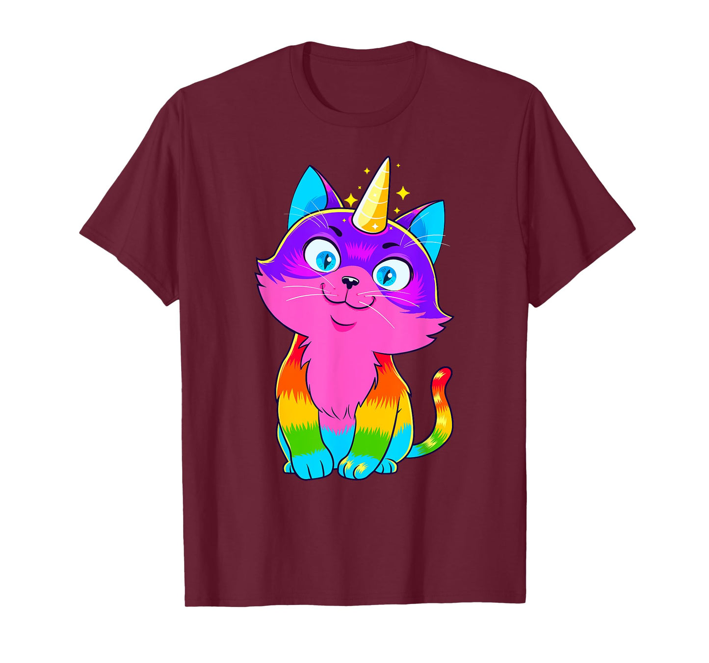 Caticorn Unicorn Cat Unikitty Kittycorn Cats Girls Women T-Shirt