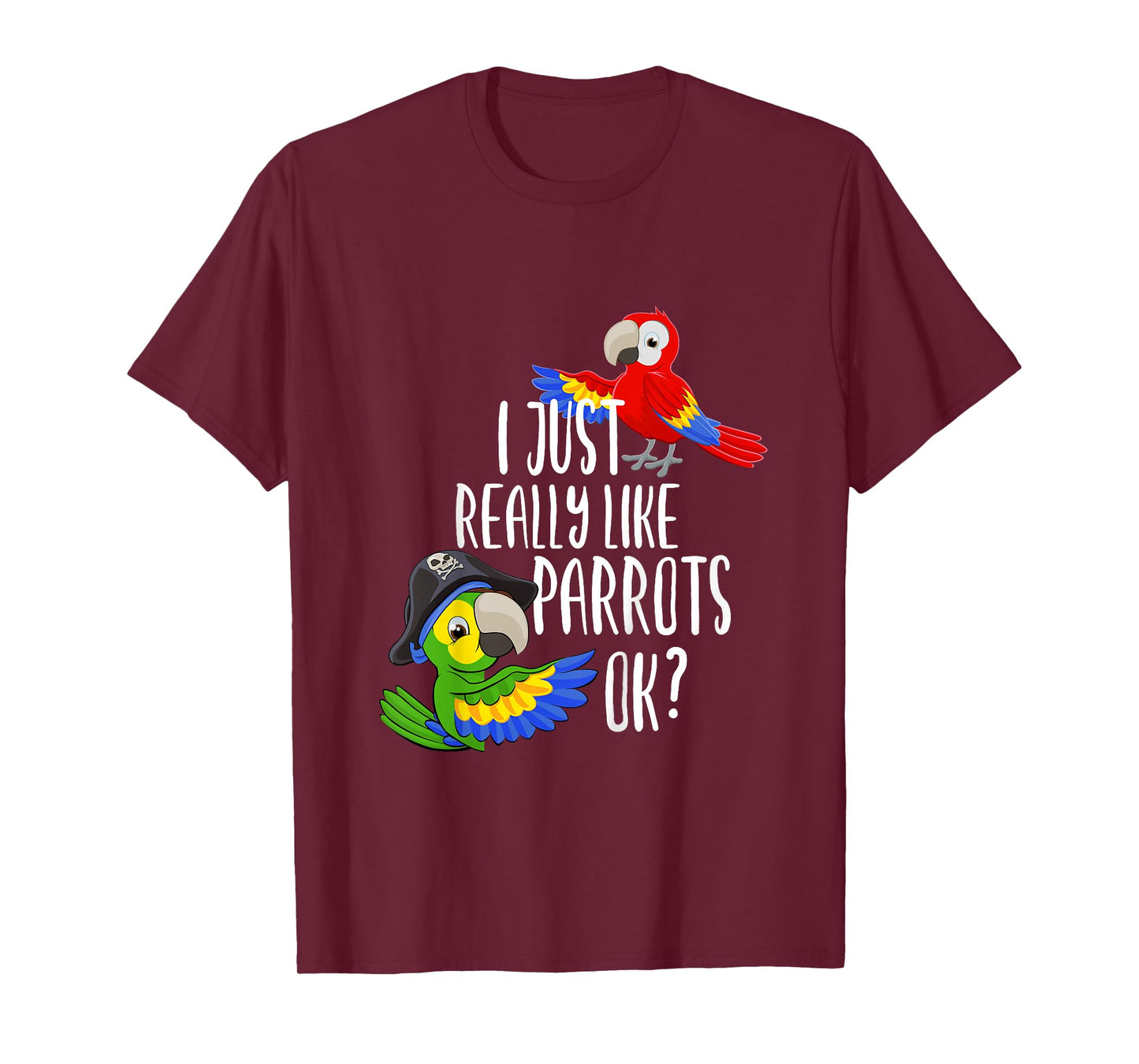 Parrot Gift Idea Parrot Saying Funny Children T-Shirt