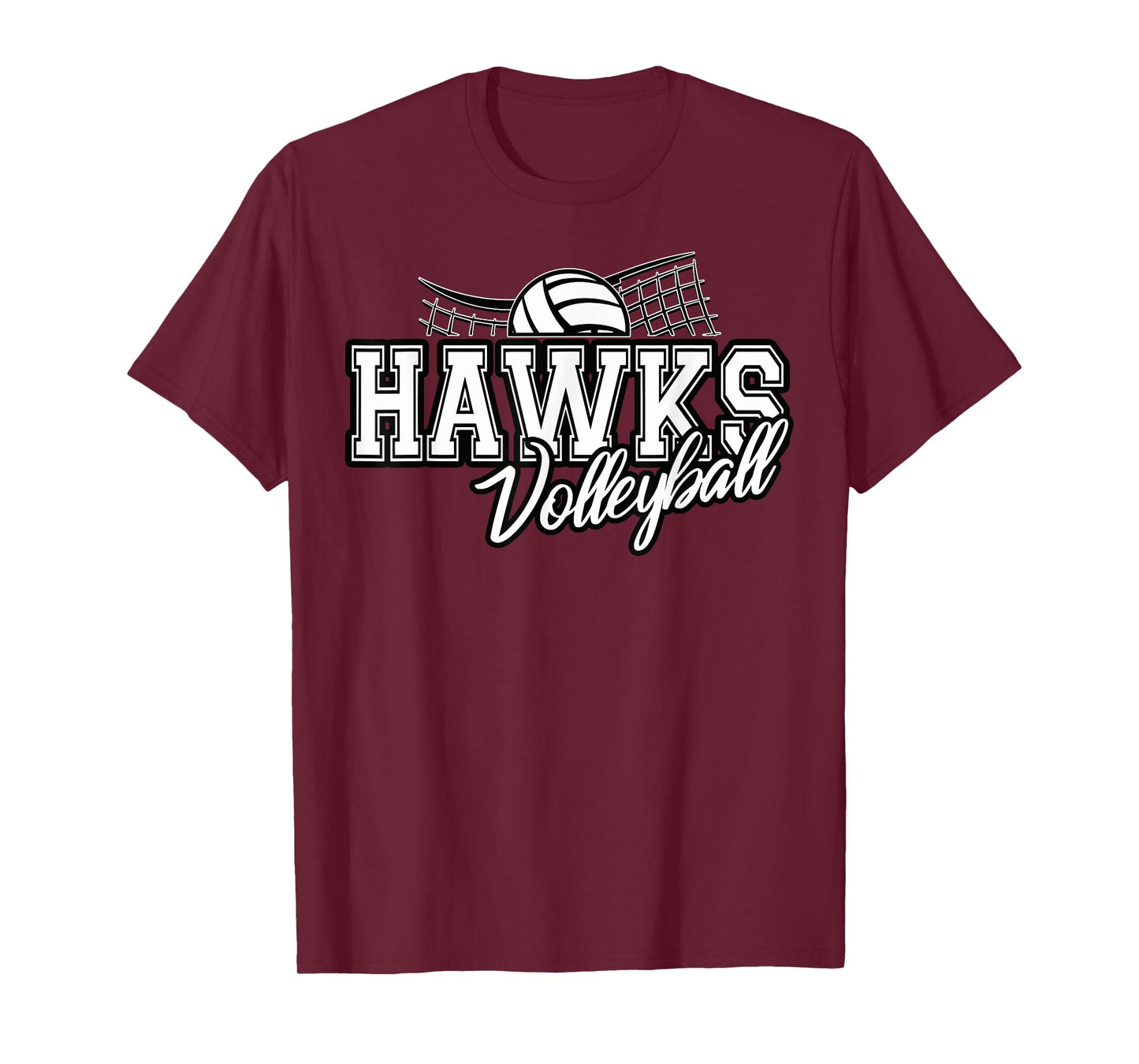 Hawks Volleyball Back to School Spirit T-Shirt