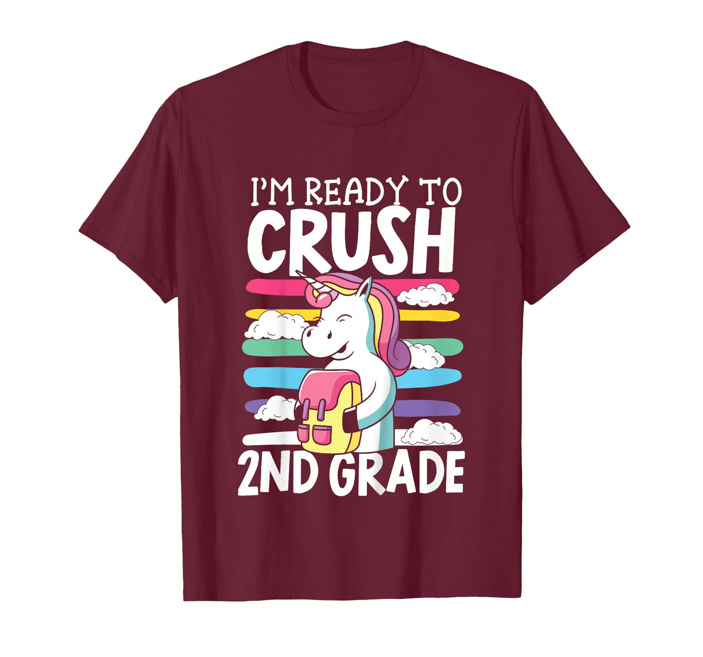Kids I'm Ready To Crush 2nd Grade First Day Of School T-Shirt