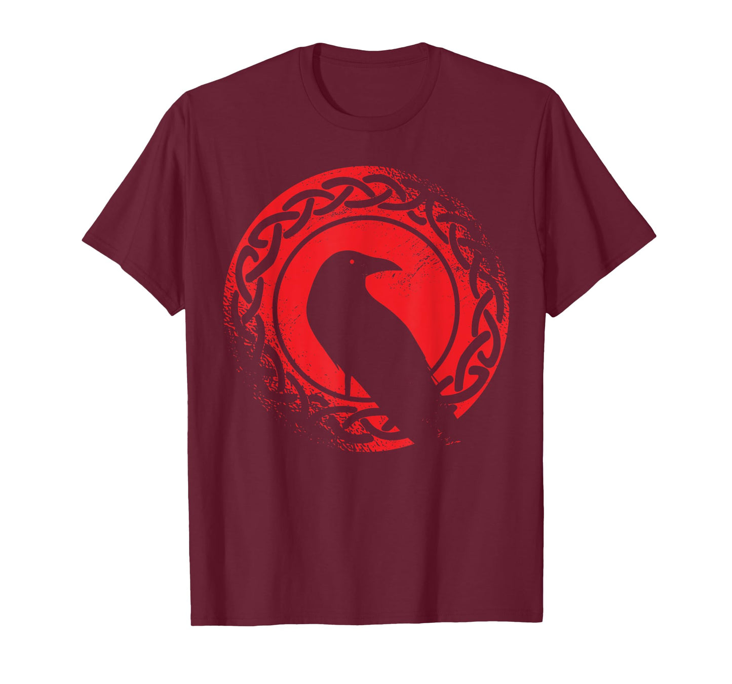 Beautiful Black Crow Raven Bird Watch. Birds Silhouette T-Shirt