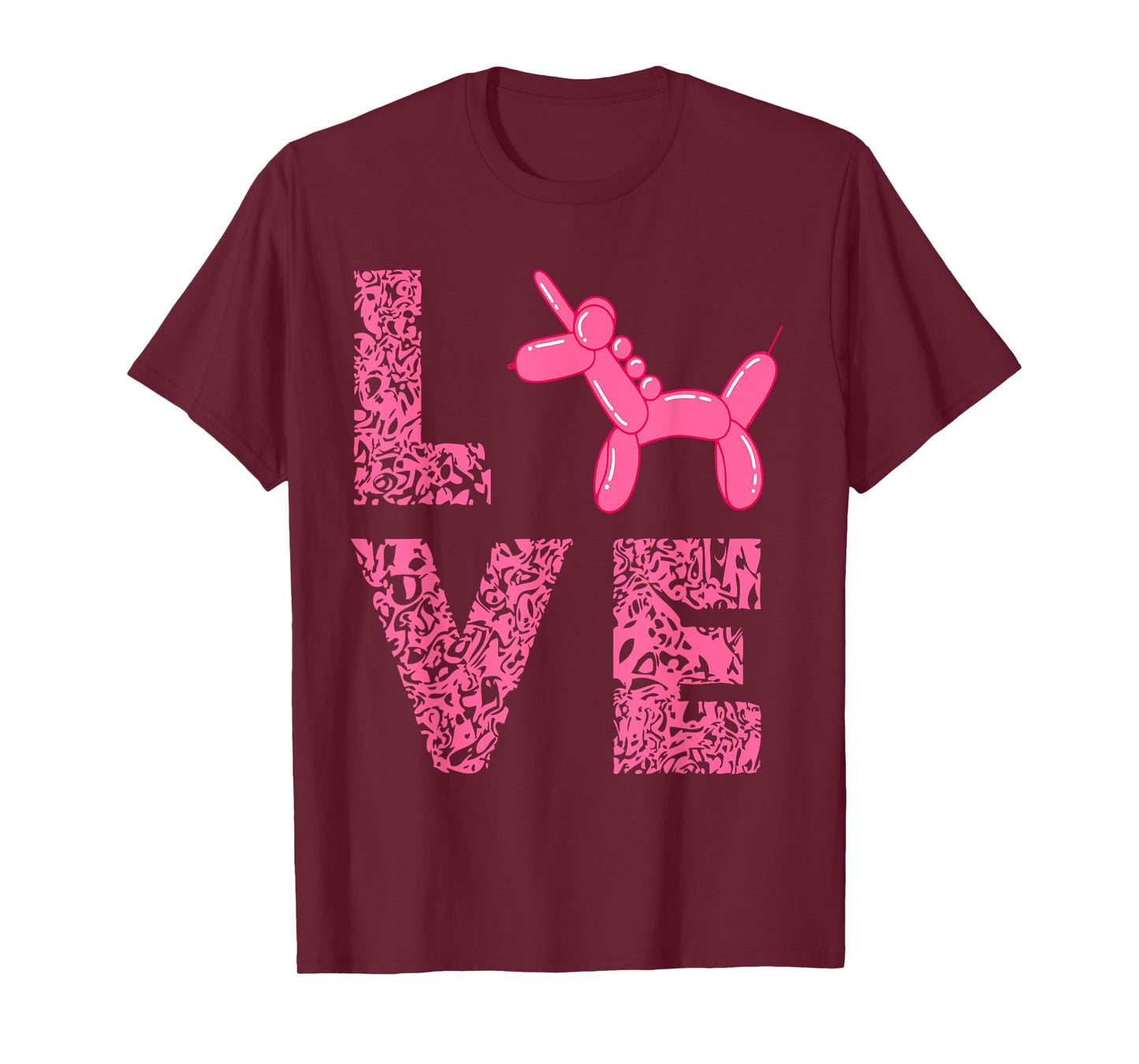 Balloon Twisting Unicorn Love Balloon Artist Balloon Animal T-Shirt