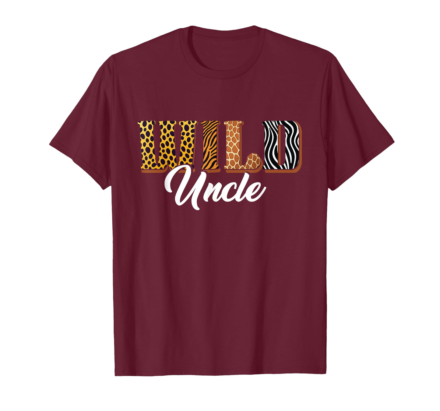 Wild Uncle Zoo Safari Jungle Animal Birthday Matching Family T-Shirt