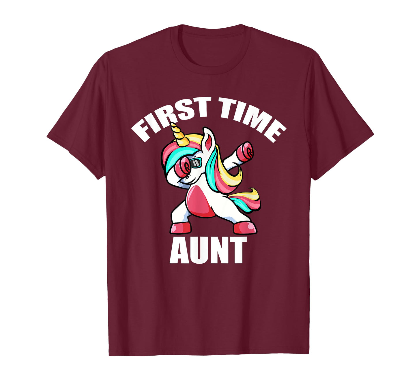 Unicorn First Time Aunt 2022 Shirt, Promoted To Aunt 2022 T-Shirt
