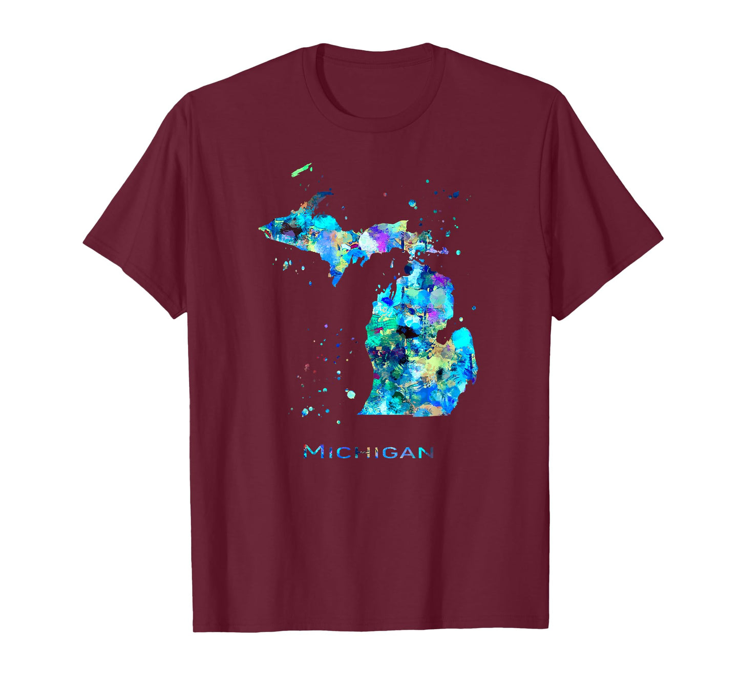 Michigan Map T-Shirt