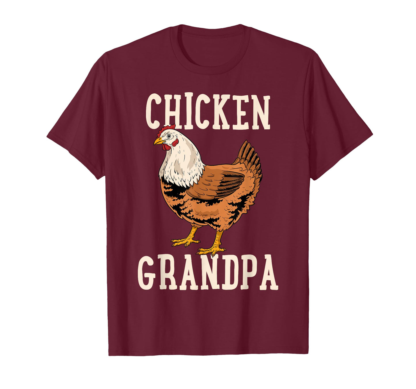 Chicken Grandfather Chicken Grandpa T-Shirt