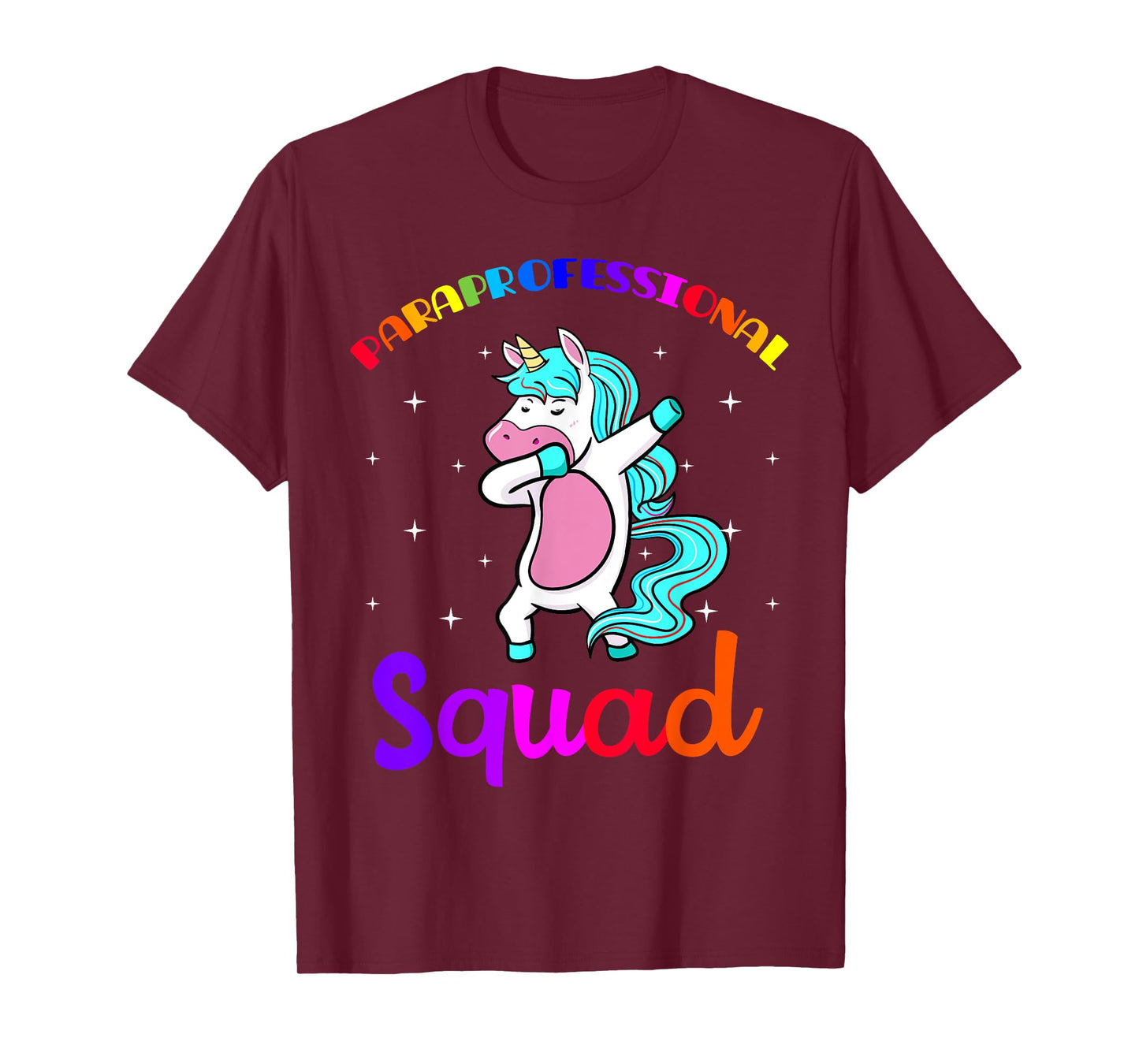 Paraprofessional Squad Paraeducator Para-pro Teacher's Aide T-Shirt for Men Women Girls Kids