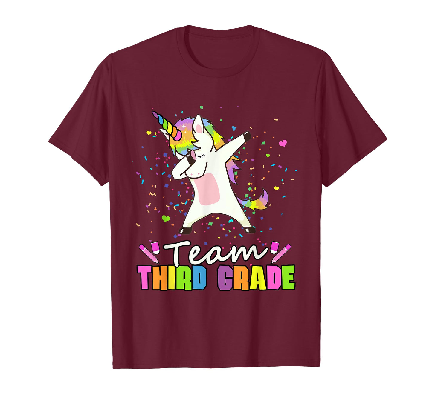Team Third Grade Unicorn Team 3rd Grade T-Shirt