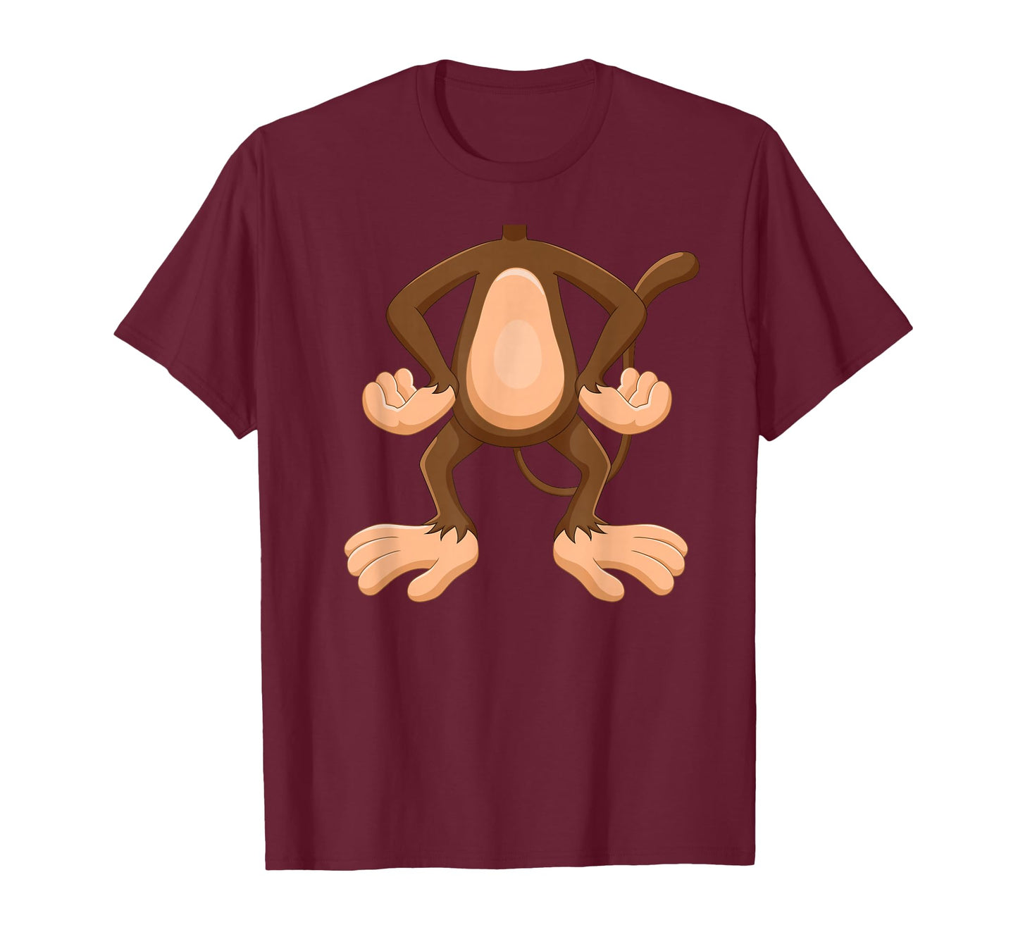 Monkey Costume Cute Boys Girls Zoo T-Shirt