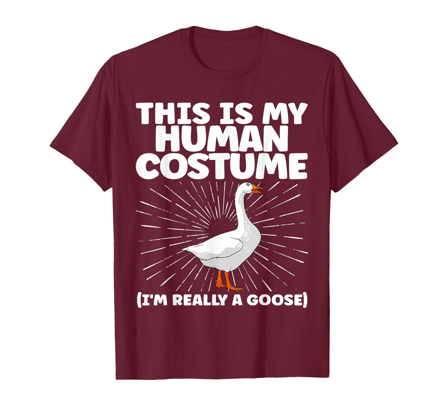 Cute Goose Design For Men Women Farm Animal Goose Lovers T-Shirt