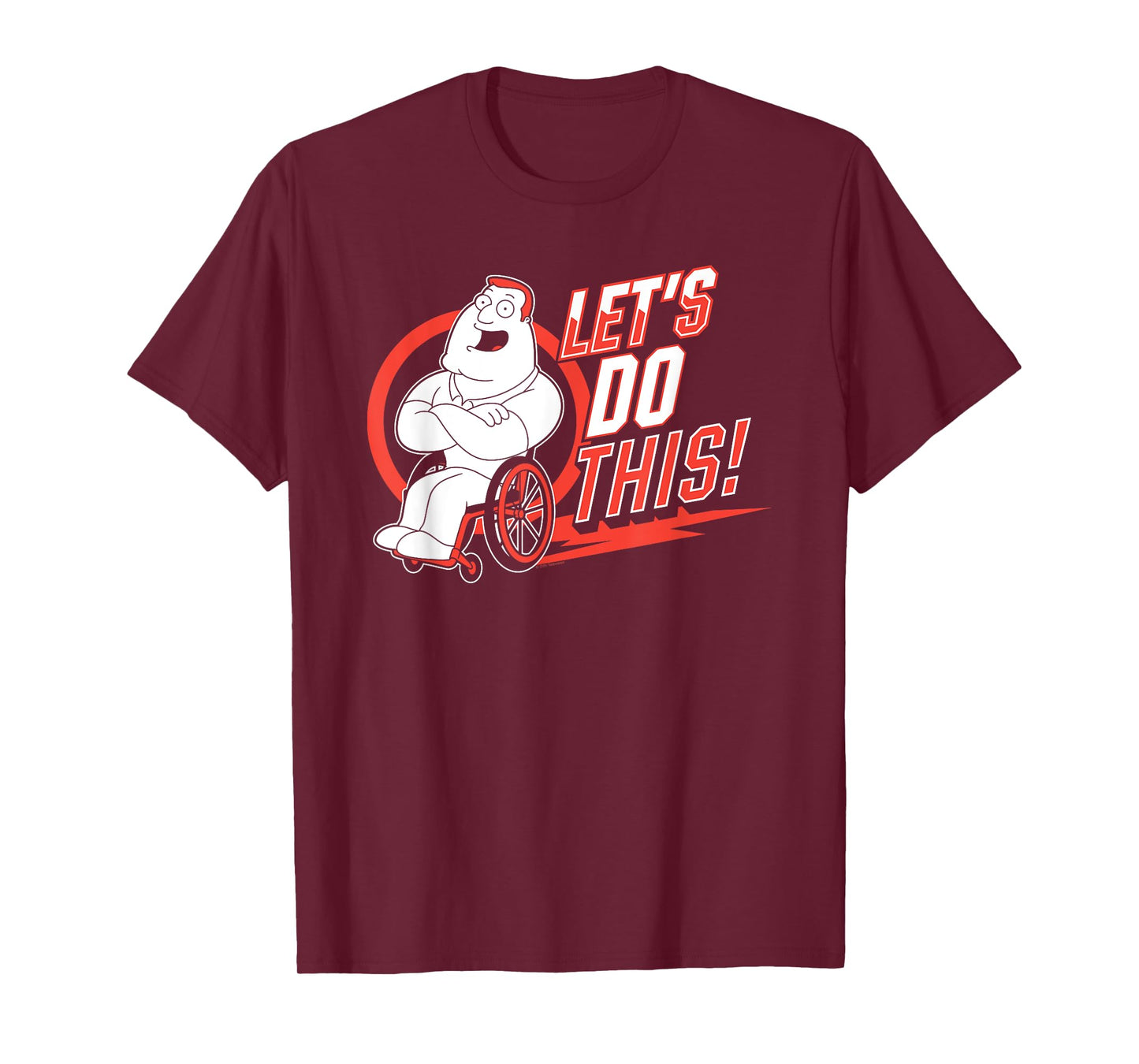 Family Guy Let's Do This Joe Swanson Funny Cartoon T-Shirt