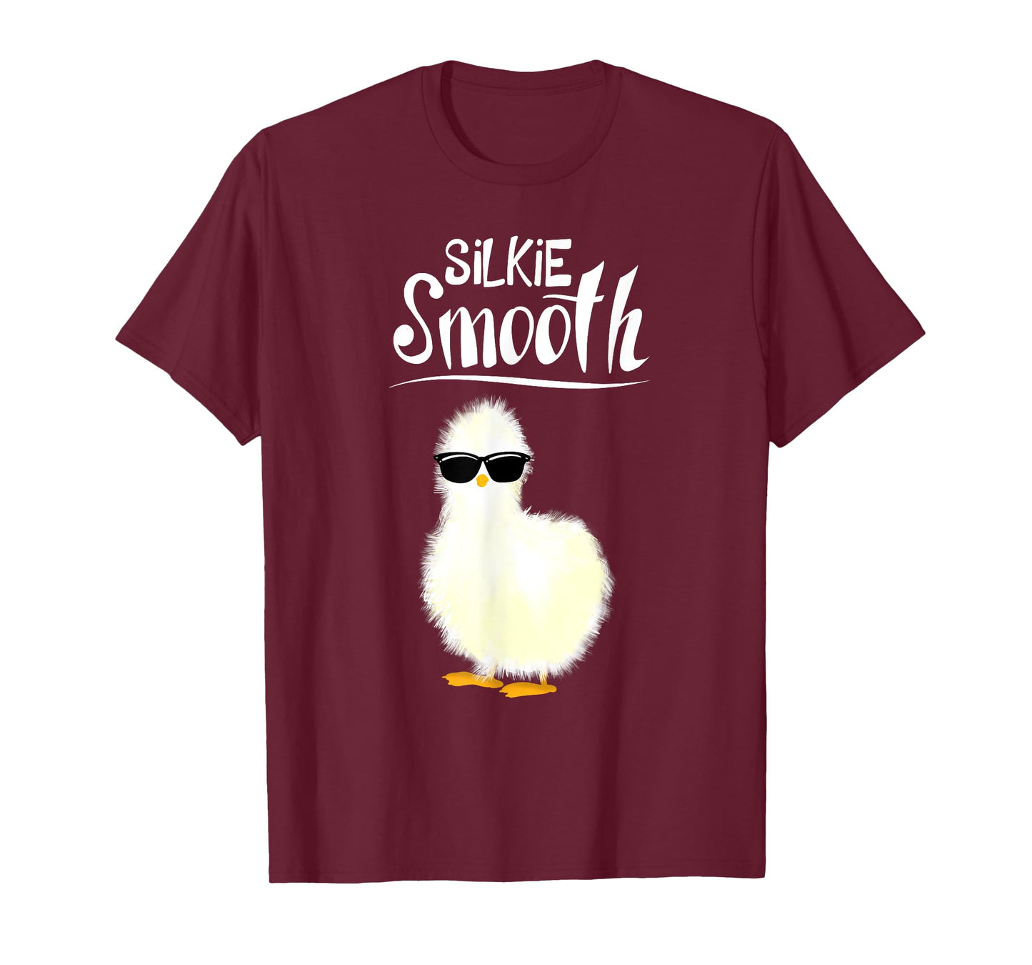 Funny Silkie Smooth Art For Men Women Silkie Chicken Lover T-Shirt