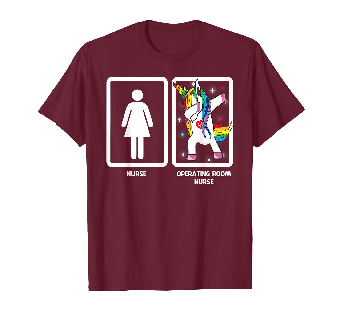 Operating room nurse Unicorn Dabbing Funny Dabbing T-Shirt