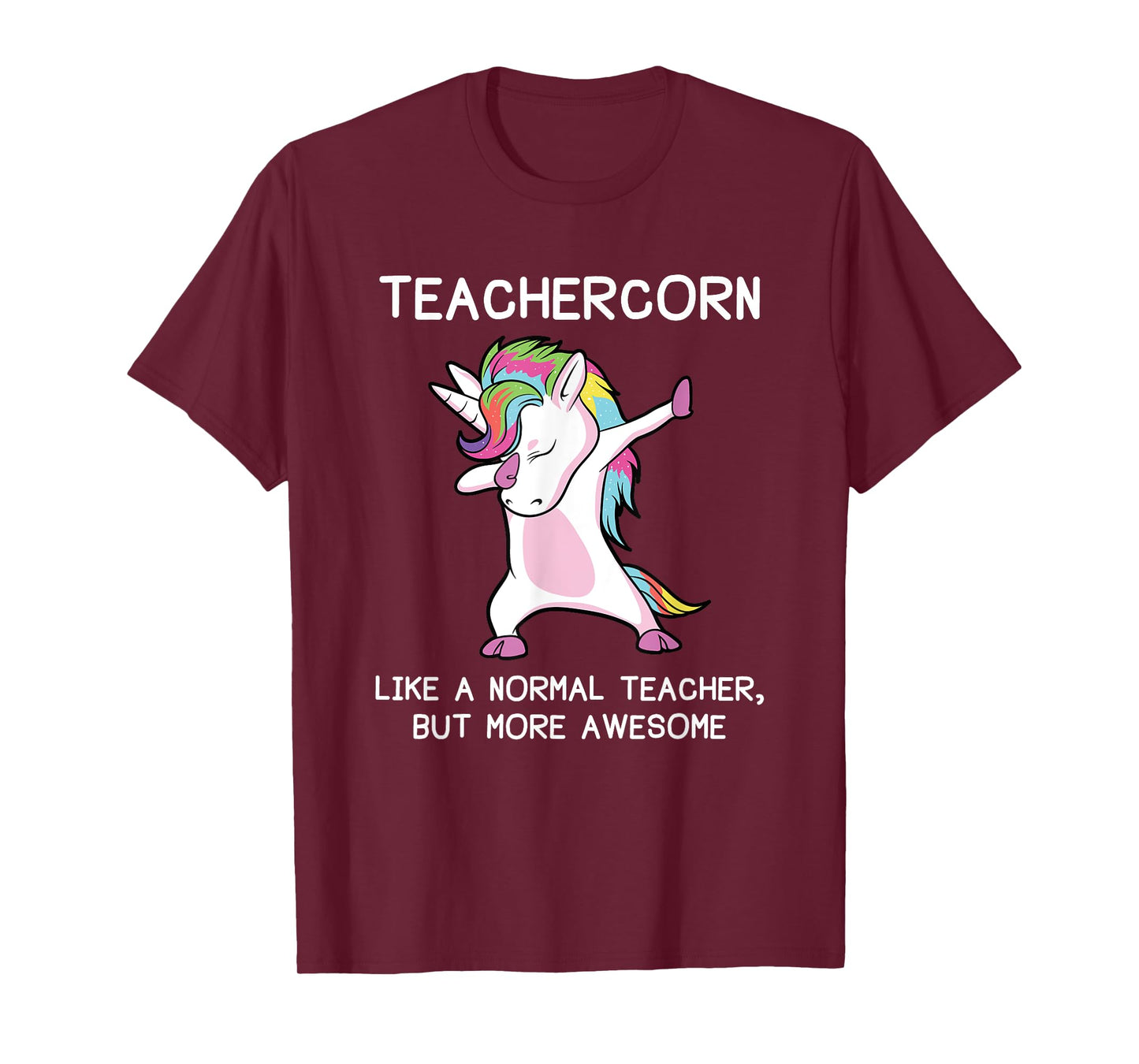 Teachercorn Teacher Unicorn T-Shirt for Men Women Girls Kids