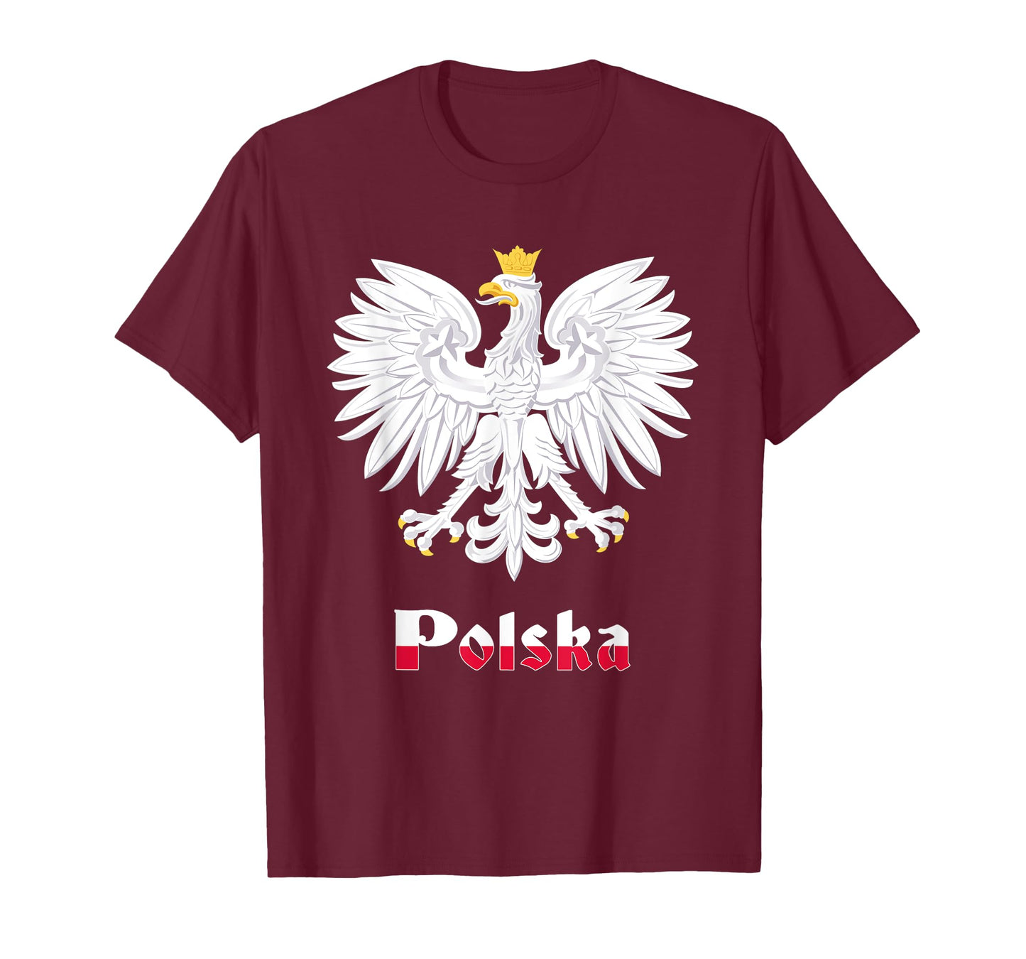 Polish Eagle Poland Coat of Arms Polska Falcon T-Shirt