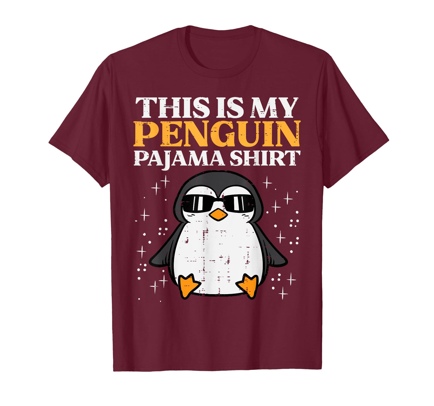 This Is My Penguin Pajama Shirt Girls Boys Kids Women Men T-Shirt