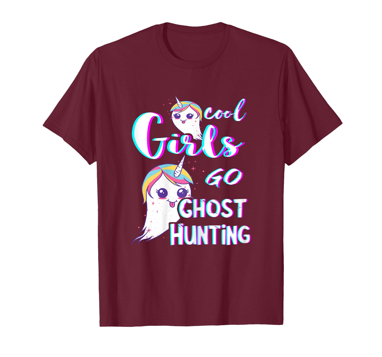 Ghost Hunting Girl Paranormal Investigator Ghost Hunt Ghosts T-Shirt