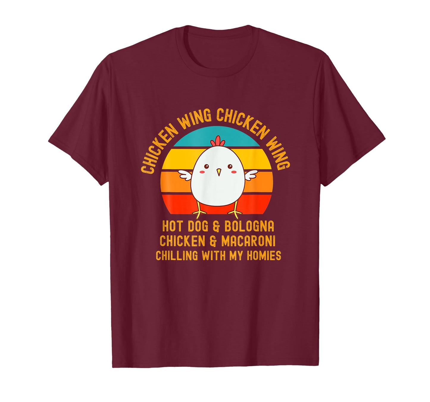 Chicken Wing Chicken Wing Hot Dog And Bologna Toddler 5T T-Shirt