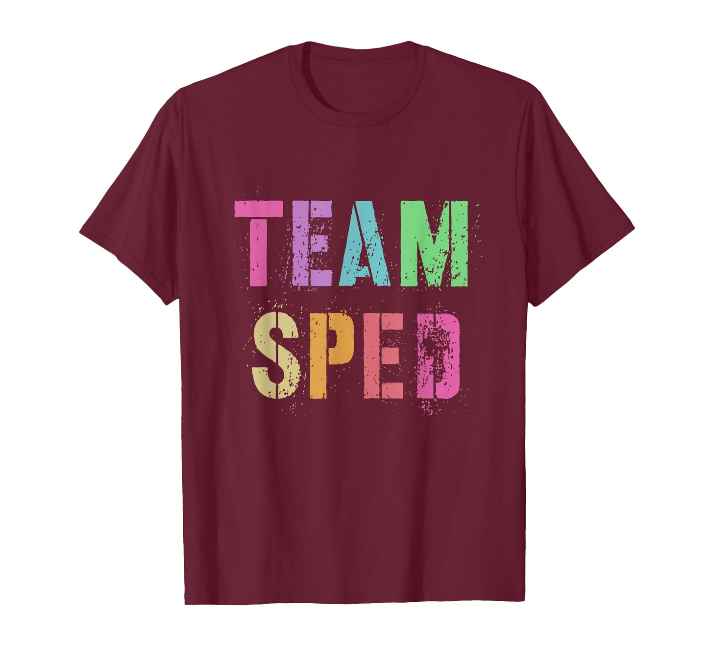 Vintage TEAM SPED Last Day of School Teacher Special Ed Crew Men Women Girls Kids T-Shirt