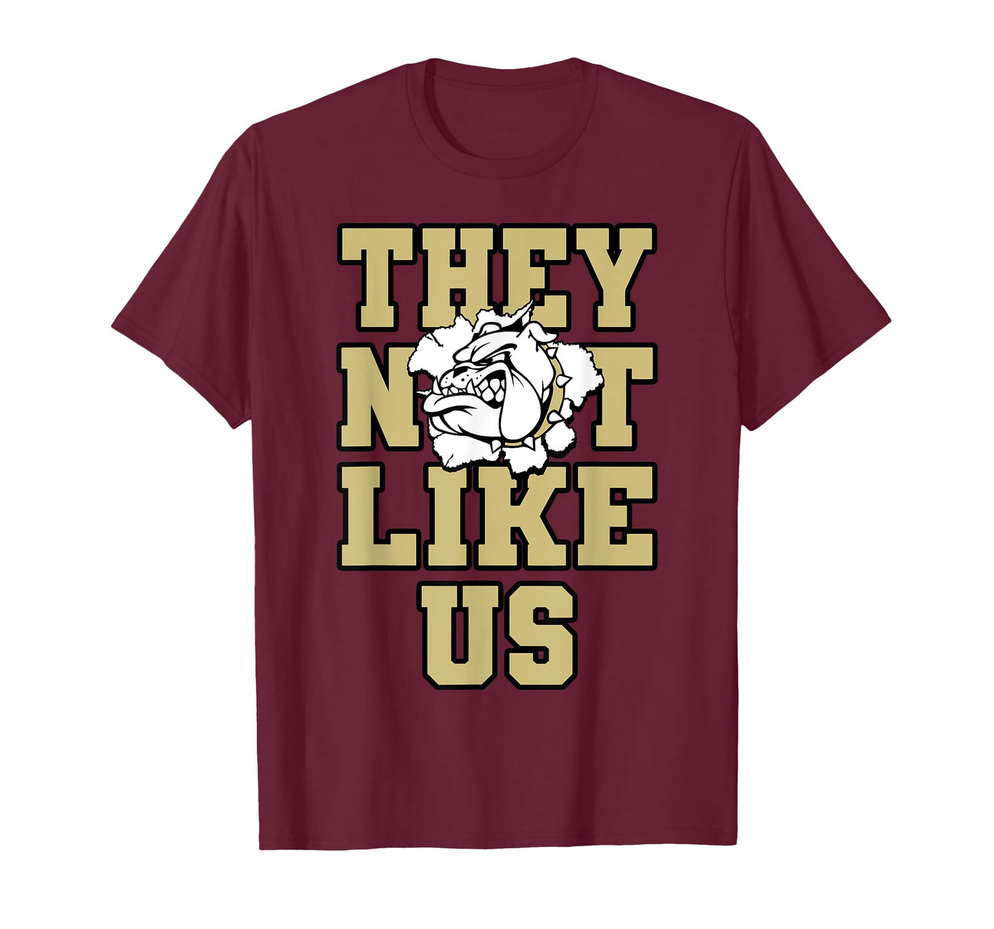 Not Like Bulldog Back to School Spirit VG T-Shirt