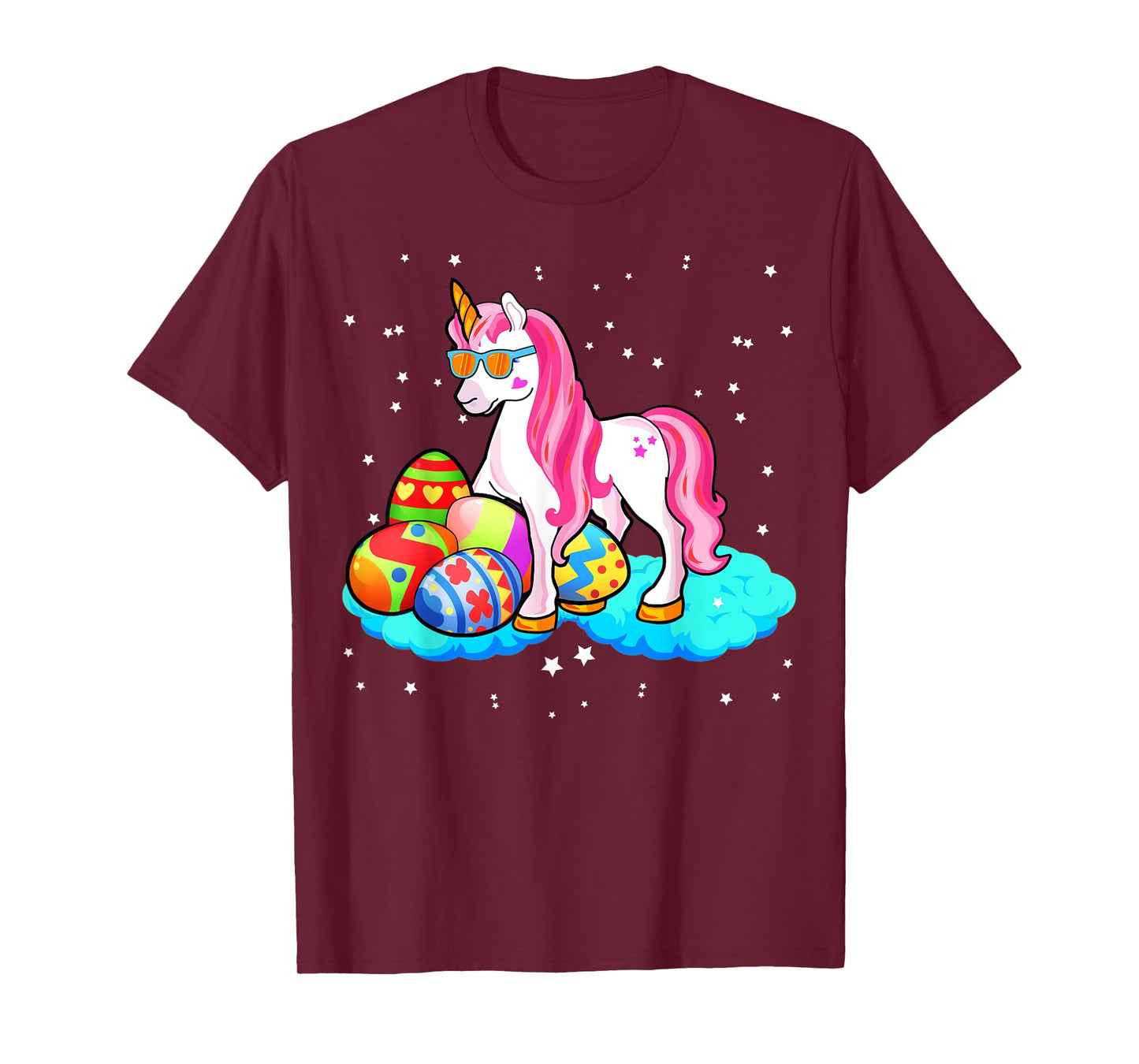 Girl Easter Unicorn Shirt Easter Girl Shirt Unicorn Easter T-Shirt