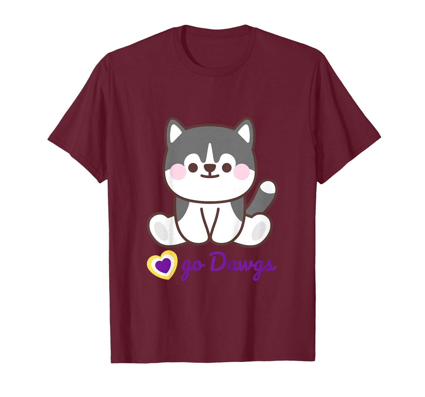 Kids Go Dawgs - Kids Youth UW Gameday T-Shirt