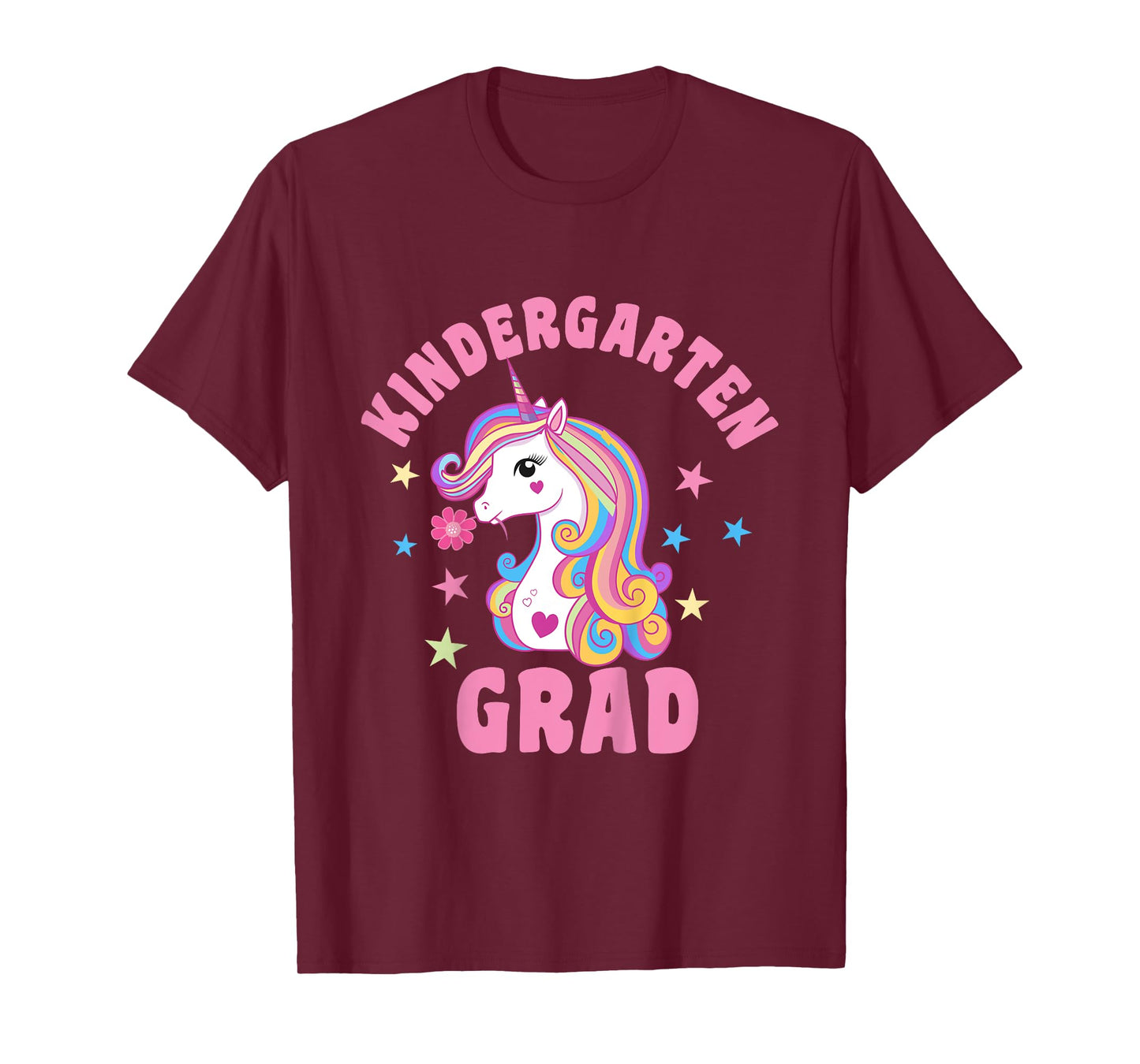 Kids Unicorn Kindergarten Grad Kindergarten Graduation T-Shirt